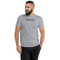 T-shirt Herr – Smal passform – Gråmelerad