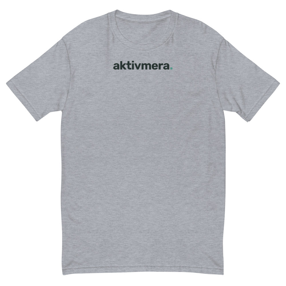 T-shirt Herr – Smal passform – Gråmelerad