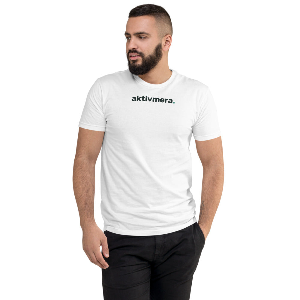 T-shirt Herr – Smal passform – Vit