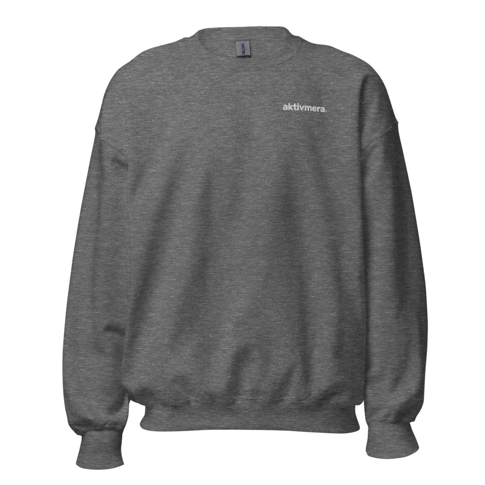 Collegetröja Bas – Unisex – Grafitmelerad