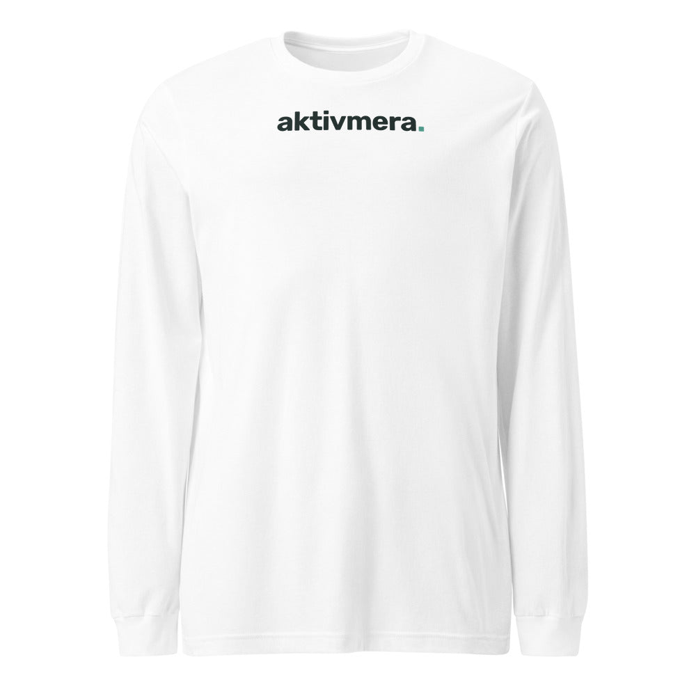 Långärmad T-shirt – Unisex – Vit
