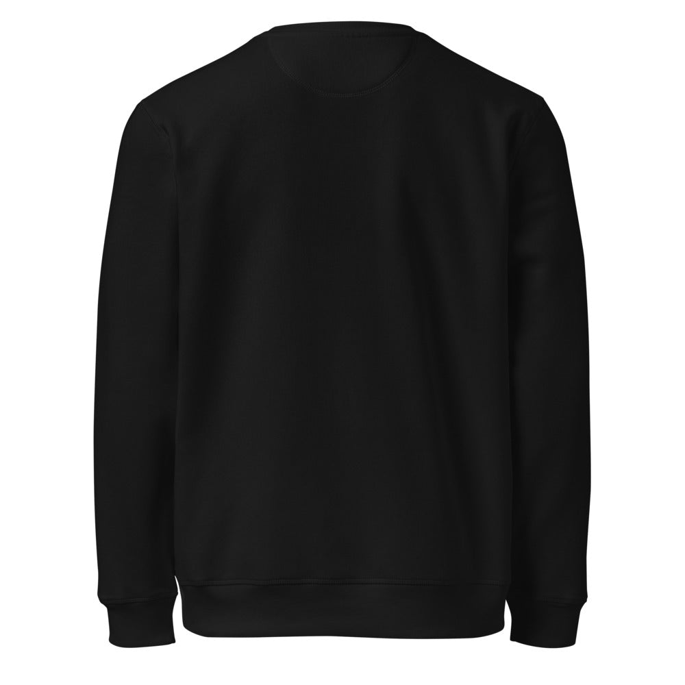 Ekologisk Collegetröja – Unisex – Svart