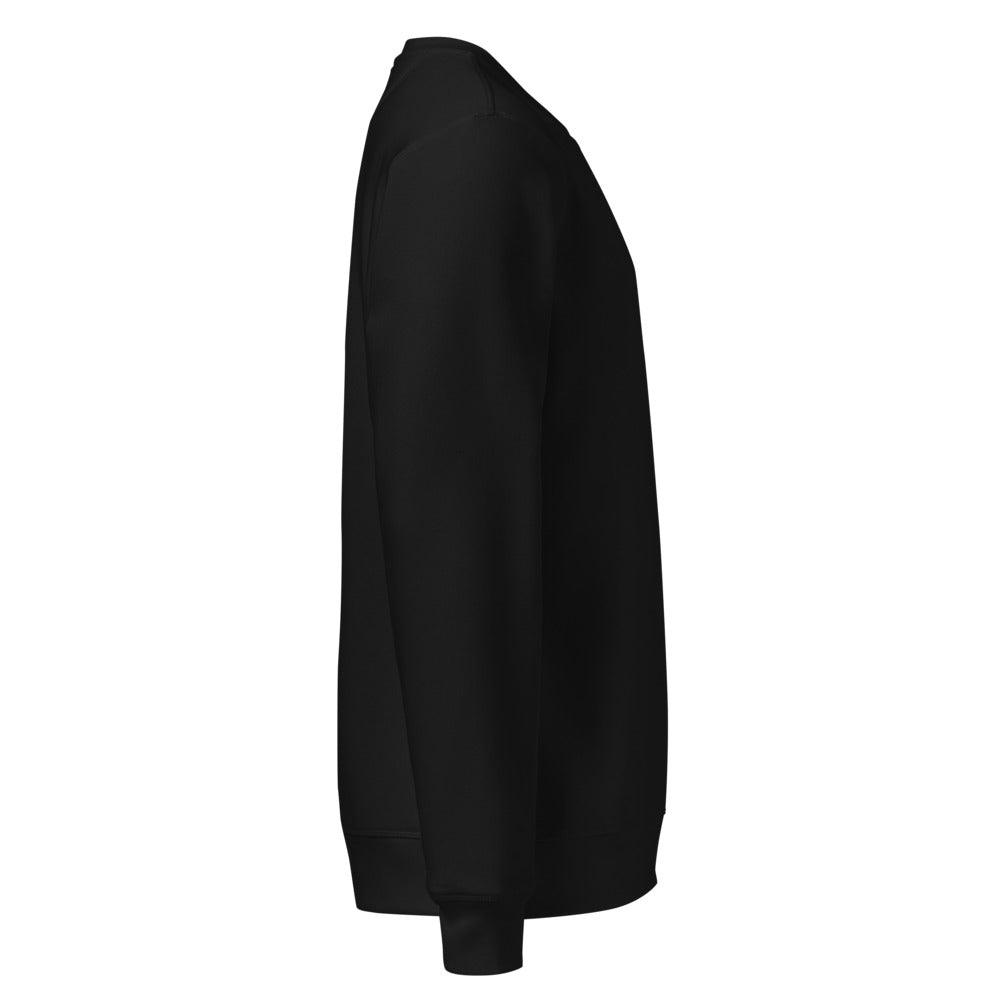 Ekologisk Collegetröja – Unisex – Svart
