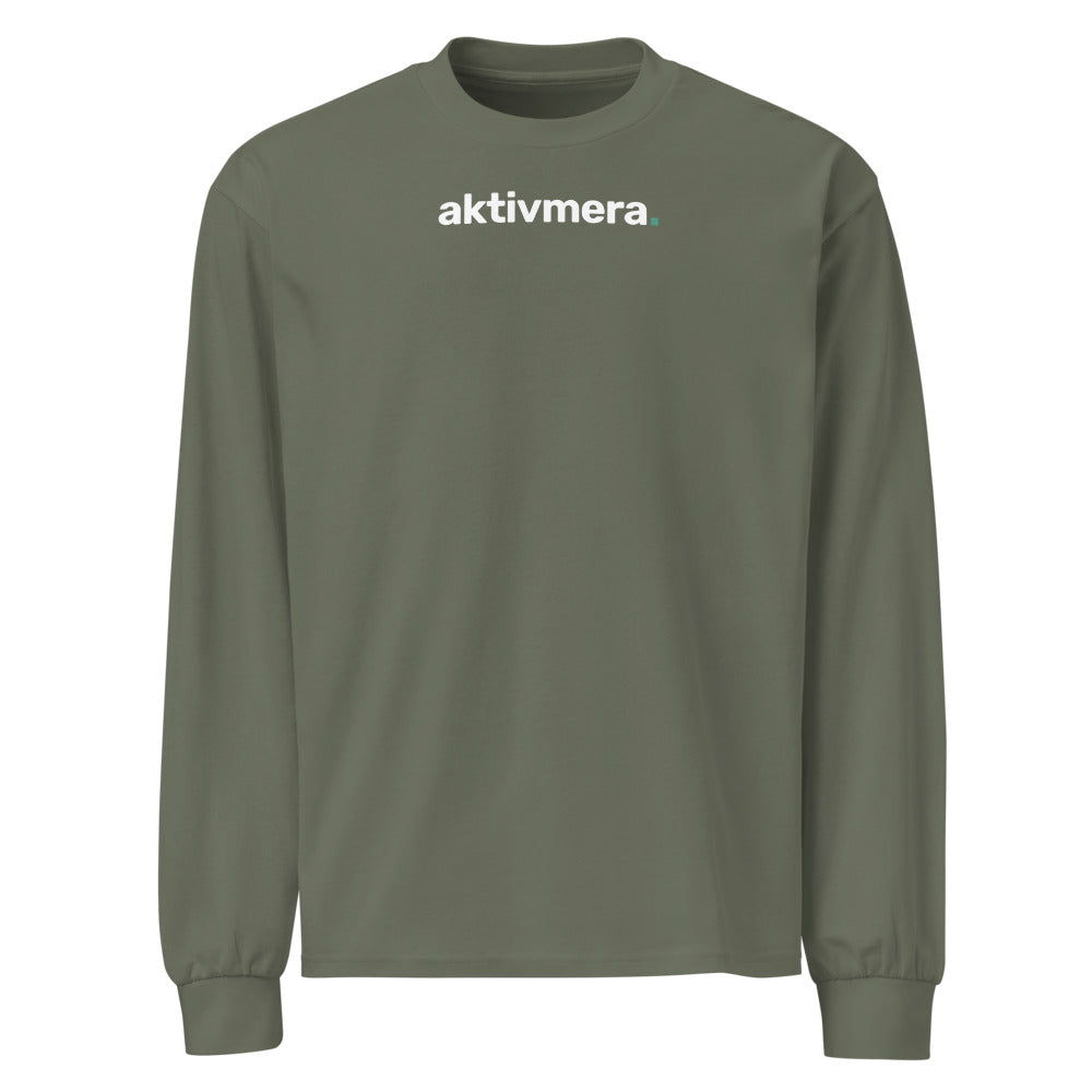 Långärmad Tung – Unisex – Cypressgrön