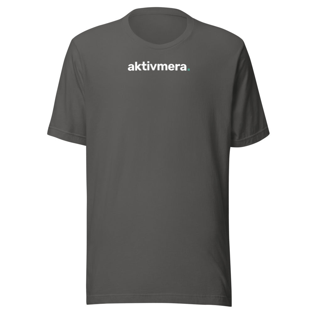 T-shirt Bas – Unisex – Asfaltgrå