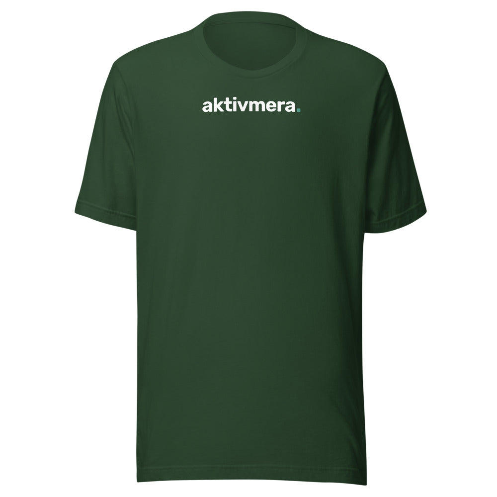 T-shirt Bas – Unisex – Skogsgrön