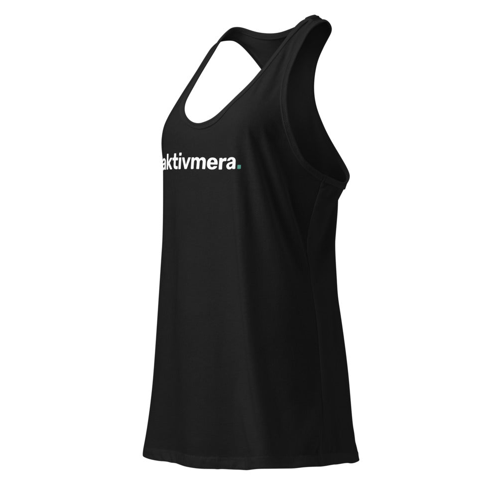 Linne Racerback – Dam – Svart