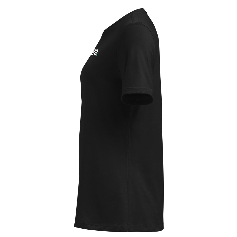 T-shirt Avslappnad – Dam – Svart